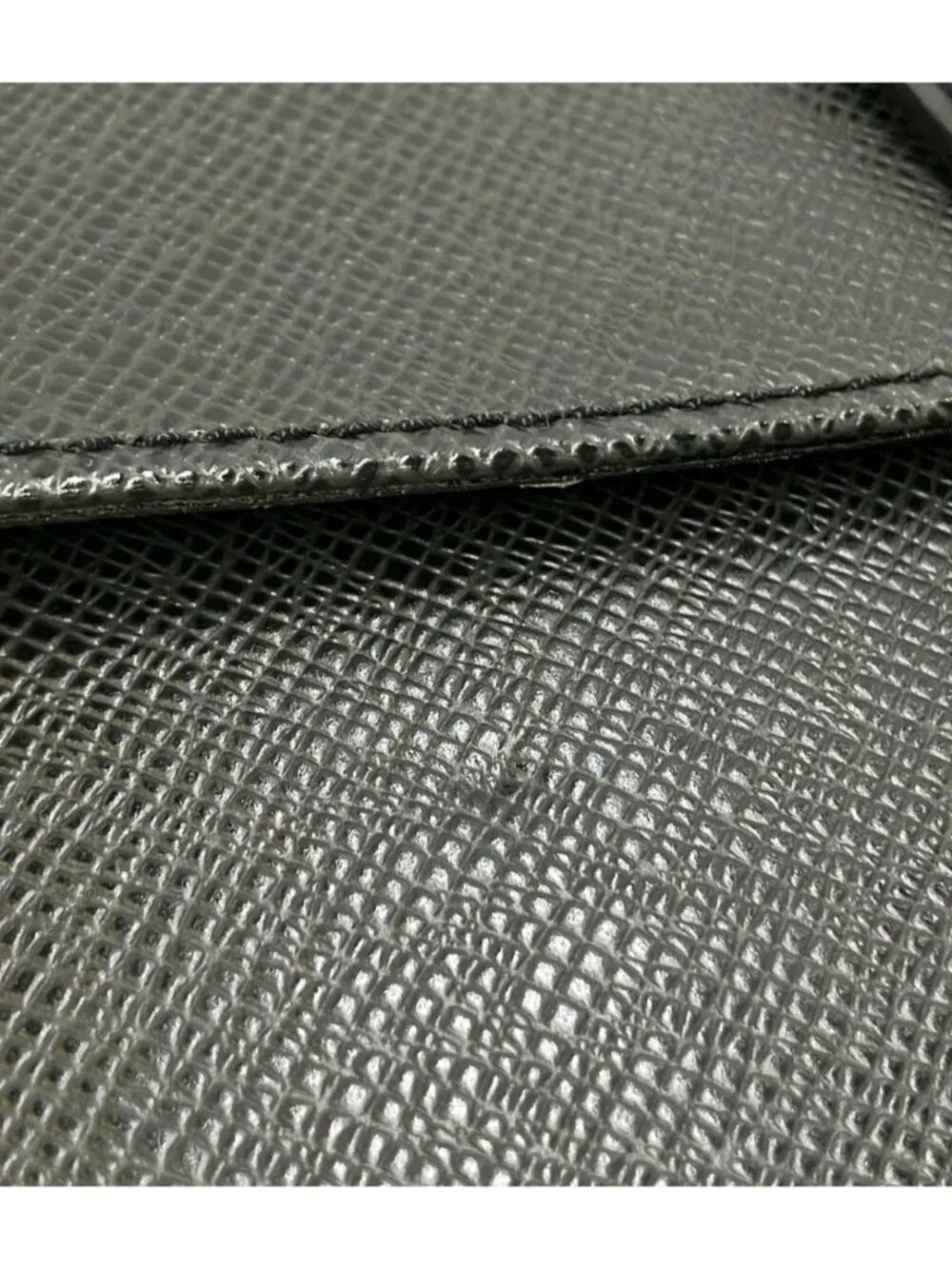 Louis Vuitton Business Briefcase Serviette Moss Edge Coat Taiga